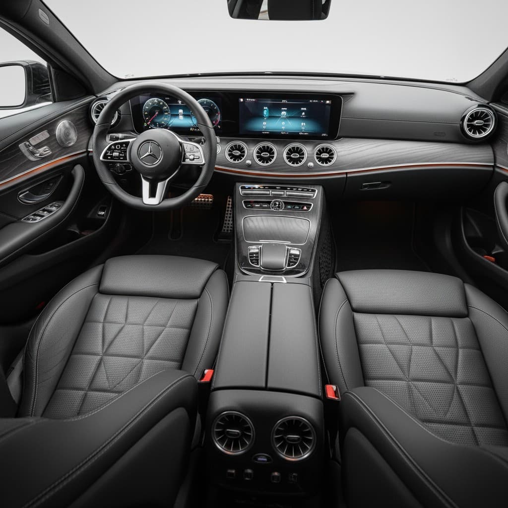 Premium chauffeur service interior Singapore